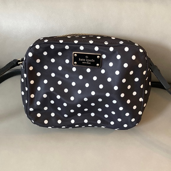 MICHAEL Michael Kors Handbags - Like new Kate spade polka dot nylon bag  cross body bag